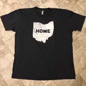 American Apparel Charcoal Men’s XXL - Ohio “Home”